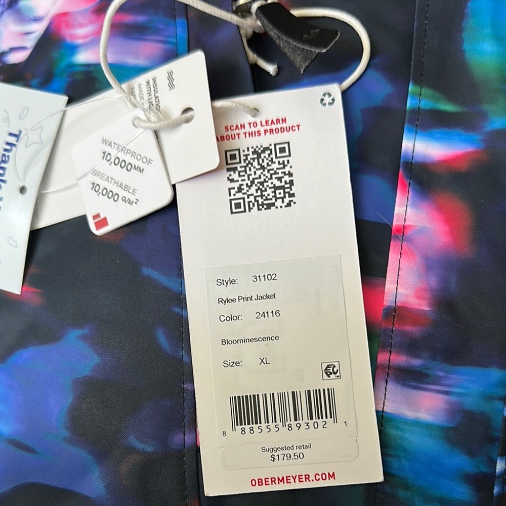 Obermeyer Rylee Print Jacket - Multicolor - Picture 2 of 8